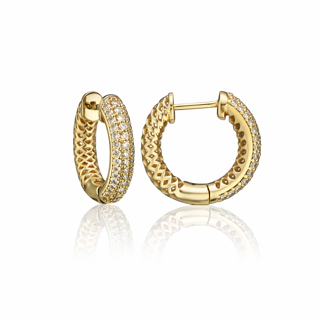 Coiled Hoop Huggies