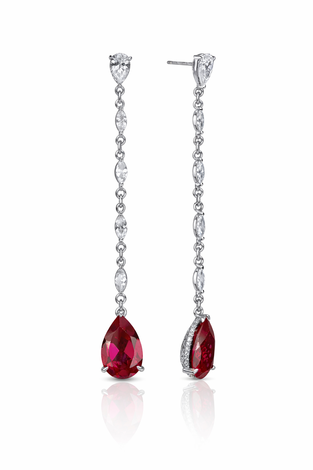 Astral Ruby Shoulder Dusters