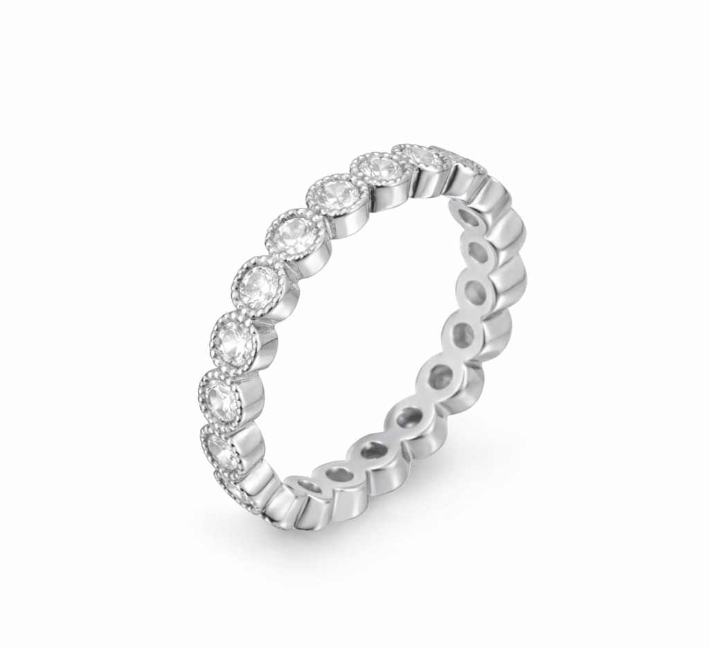 Myra Round Bezel Ring