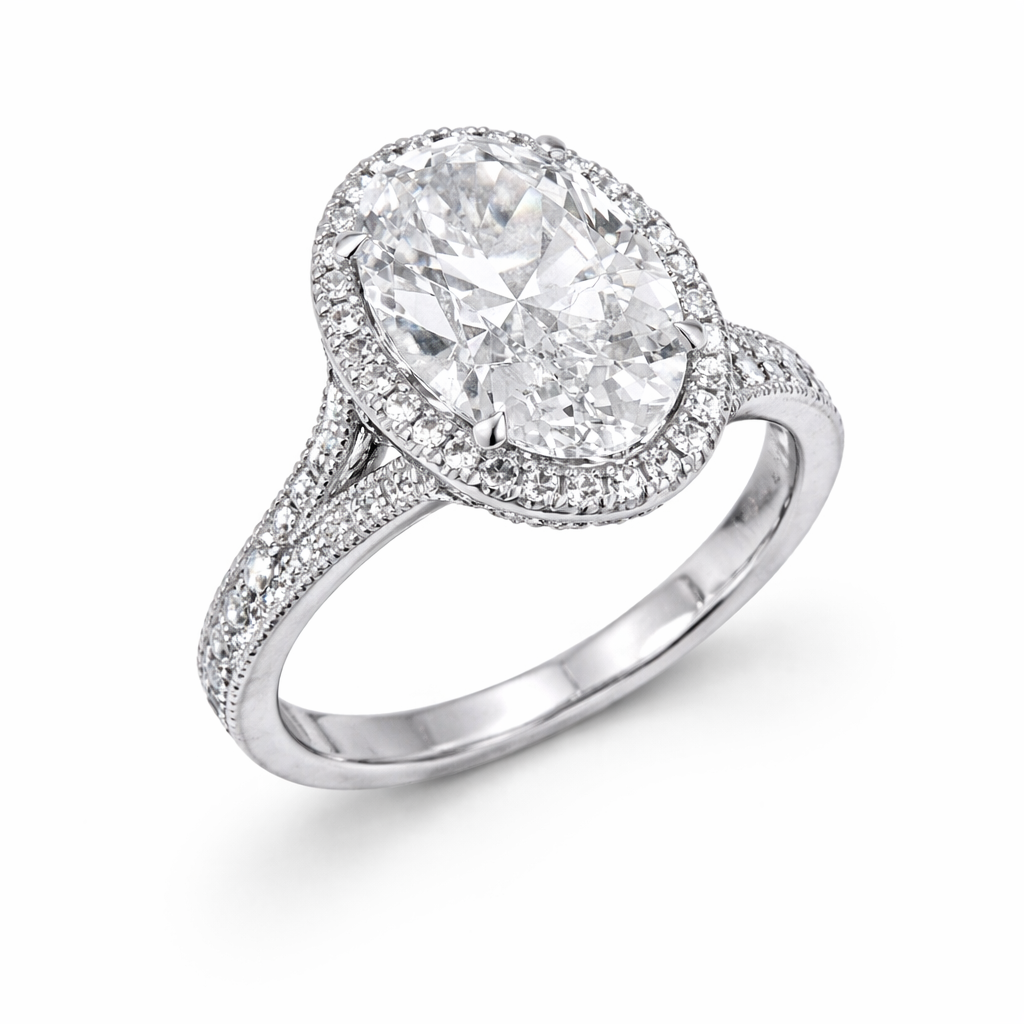 Solara Oval Engagement Ring