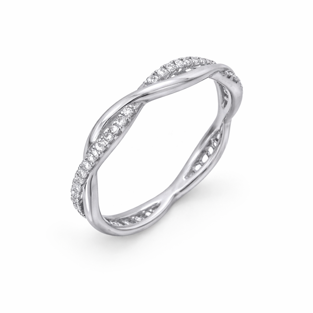 Single Row Cameron Wedding Band