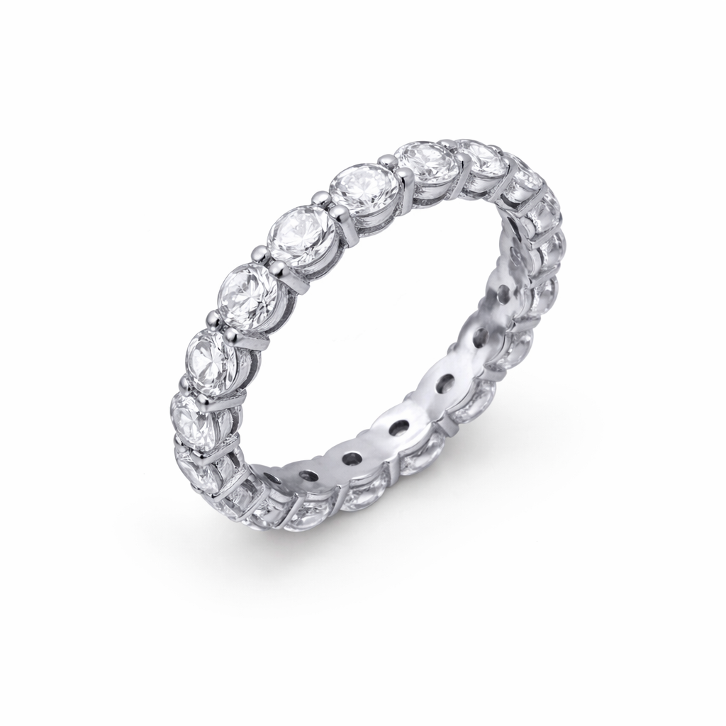 Nova Round Wedding Band