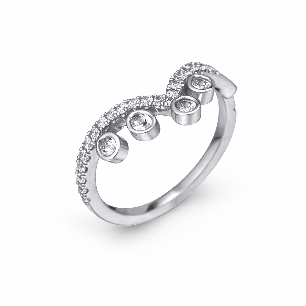 Azure Wedding Band
