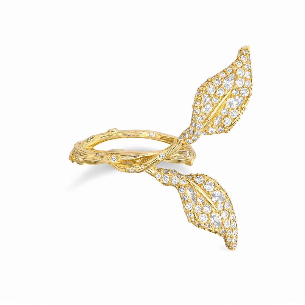Liana Open Vine Ring