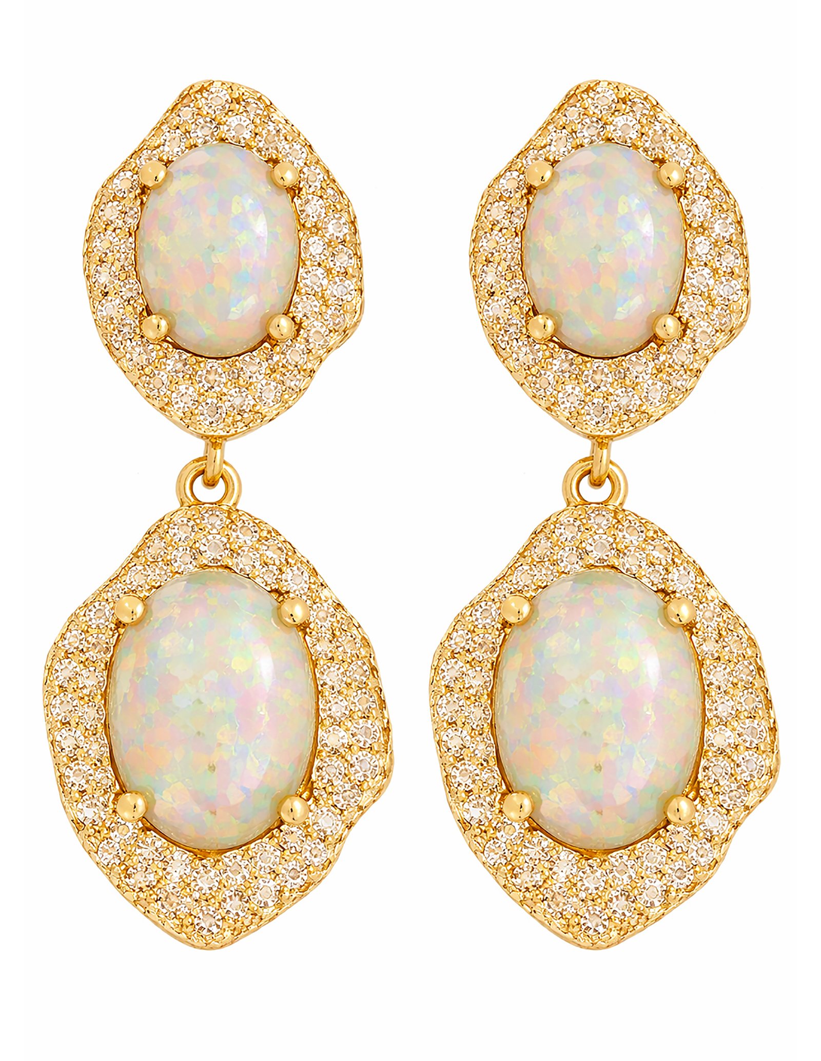 Opal Drop earrings