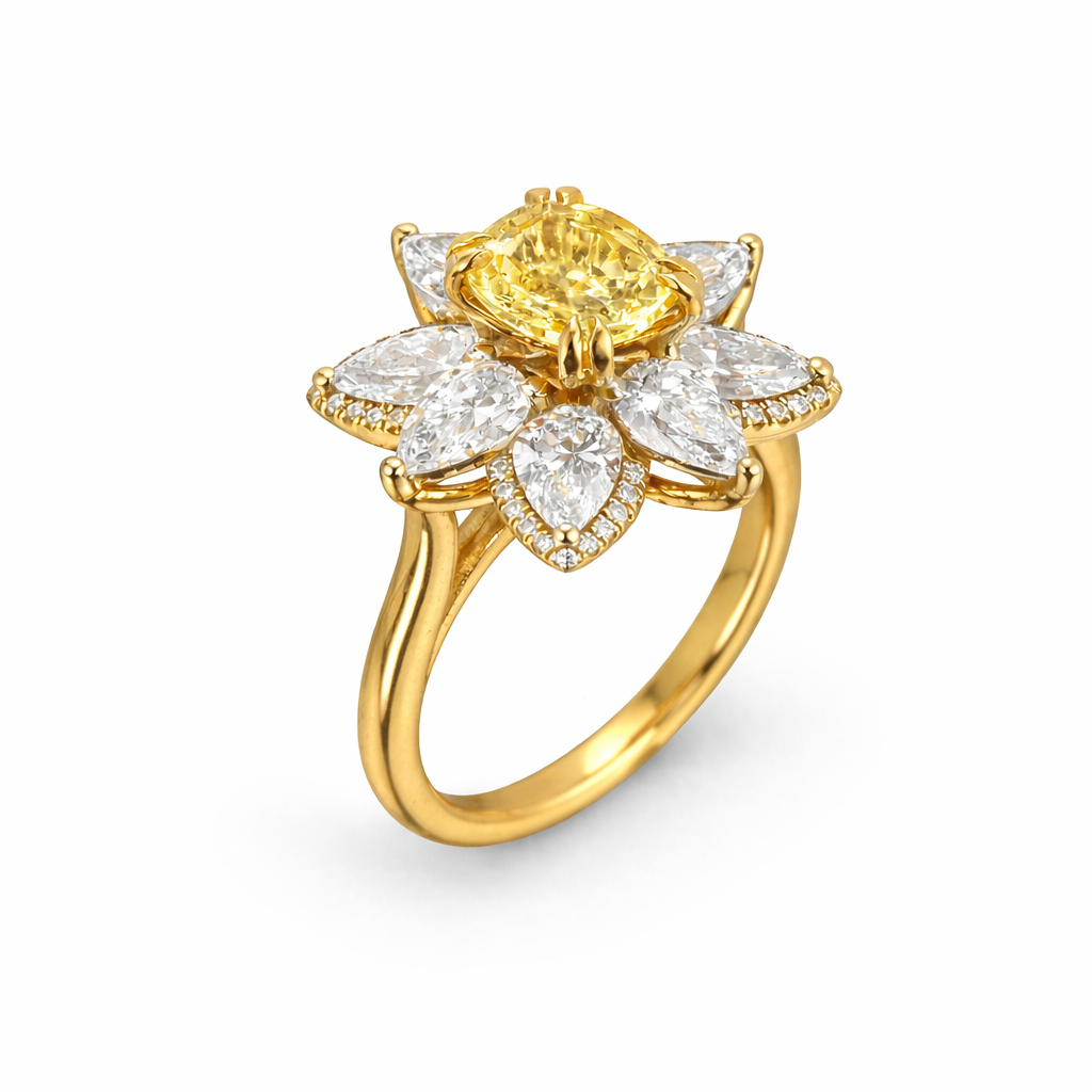 Radiant Bloom - Fancy Yellow - Image 2